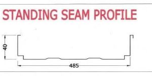 Standing Seam Roof Profile