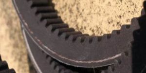 Raw Edge Cogged Belt