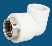 Plastic to Metal Bonded Elbow