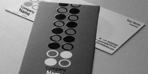 Spot UV Coated Business Cards Both Side Printing