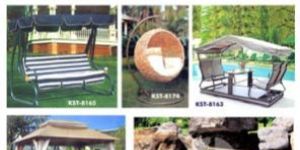 Outdoor Swings and Benches