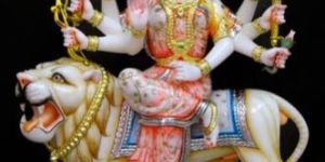 Marble Vaishno Devi Statue