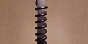 Wrought Iron Candle Holder