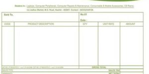 Printed Challan Book