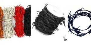 Barbed Wire Leather Cords
