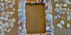 Seashell Photo Frame