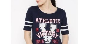 Ladies Round Neck T-shirts