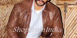 Star Ranbir Singh Brown Lamb Leather Jacket Blazer Coats