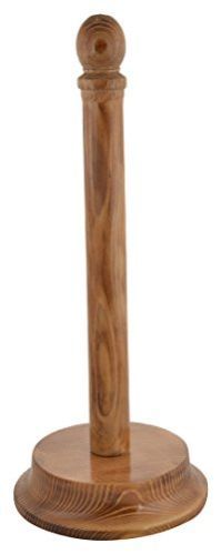 Wooden Kitchen Roll Holder, Wooden Finish