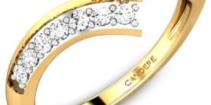 Solitaire Accent Diamond Ring