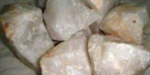 Snow White Quartz Lumps