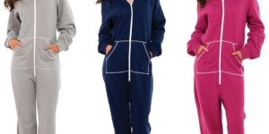 Ladies Hooded Jumpsuit