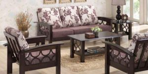 Wooden Sofa Set