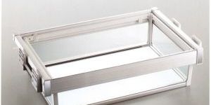 Soft Close Glass Side Basket