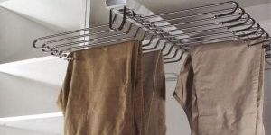 Soft Close Top Double Line Trouser Rack