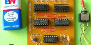 Two Digit up Down Counter Circuit