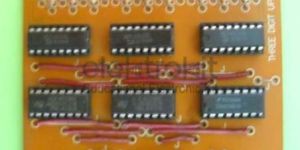 Three Digit up Down Counter Circuit