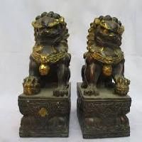 Antique Metal Statue