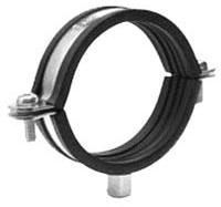 Rubber Lined Plain Nut Clamps