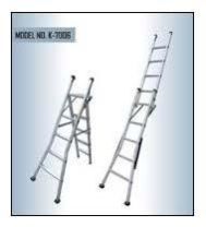 Flip up Ladder