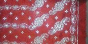 Raw Silk George Fabric