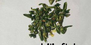 Dehydrated Green Chili Flakes