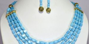 Multi Layers Color Stone Beads Fashion Necklace