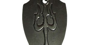 Trishul Metal Pendant Trishula Trisoolam Tiriculam Locket - A4418