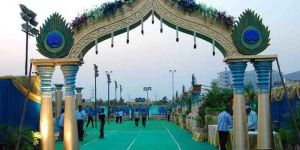 Wedding Fiber Entrance Gate