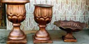 Wedding Fiber Flower Pots