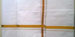 Cotton White Dhoti