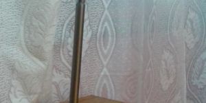 CREE LED Stainless Steel Body Table Lamp with Rechargeable Battery by Solar