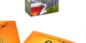 TAN Orthodox leaf Tea Box - Packaging