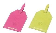 Neon Leather ID Holder