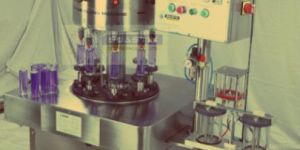 Semi Auto 8 Head Rotary Vacuumetric Perfume Filling Machine