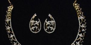 American Diamond Necklace Set