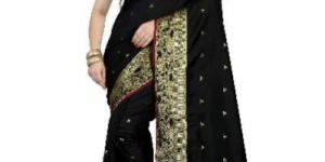 PURE SILK SAREE WITH DESIGNER PALLU