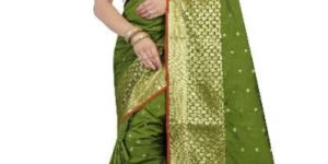 Silk Cotton Designer Saree