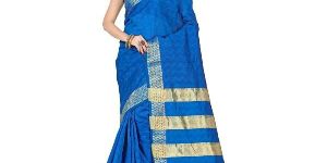 Trendy Cotton Silk Saree