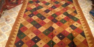 Tribal Wool Jute Kilim Rug