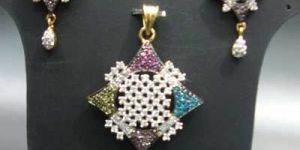 Multi Color Pendant Set