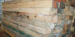 Beige Pine Wood Plank