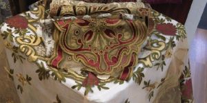 Designer Embroidered Table Cover