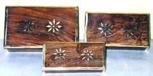 Wooden Carving Handicrafts WD B SET 642