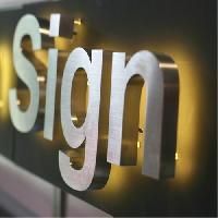 Metal Letters Sign Boards