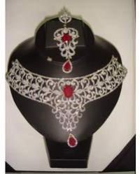 Fancy American Diamonds Wedding Jewelr