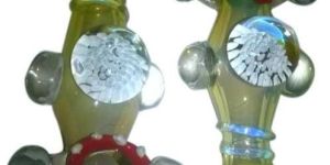 Glass Flower Honeycomb Pipe
