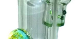 Glass Honeycomb Water Pipe Bong 10 Inch