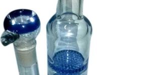 Triple Honeycomb Water Glass Bong Pipe