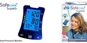 SAFE CHEK SUPERB BLOOD PRESSURE METER